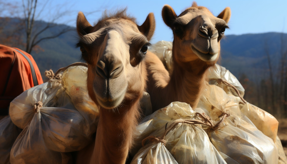 Général - Découverte de sachets plastiques dans l’estomac d’un chameau